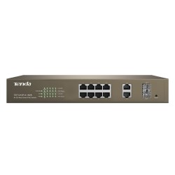 Суич TENDA SWITCH TENDA TEF1210P 8P POE